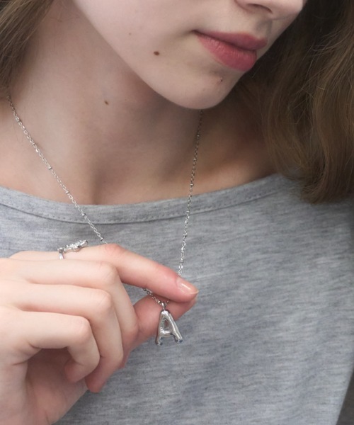 Birthday room（バースデイルーム）の「イニシャルネックレス/initial necklace（ネックレス・レディース・A/S/M/Y/K・FREE）」の9枚目の写真