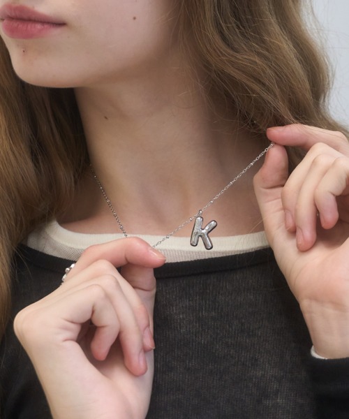 Birthday room（バースデイルーム）の「イニシャルネックレス/initial necklace（ネックレス・レディース・A/S/M/Y/K・FREE）」の12枚目の写真