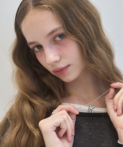 Birthday room（バースデイルーム）の「イニシャルネックレス/initial necklace（ネックレス・レディース・A/S/M/Y/K・FREE）」の13枚目の写真