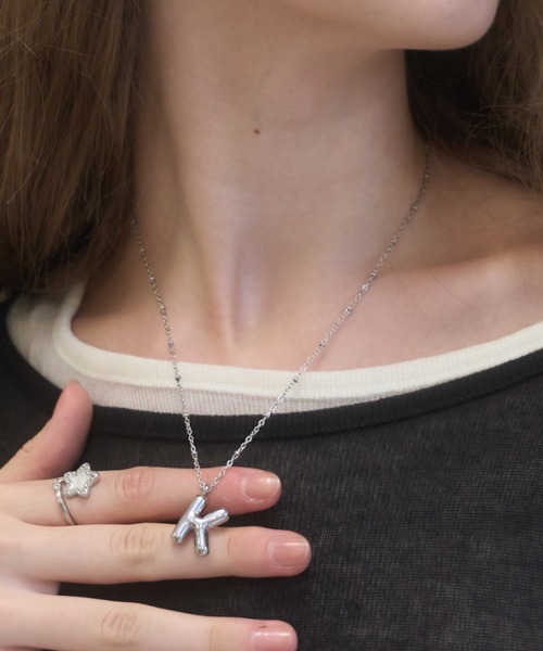 Birthday room（バースデイルーム）の「イニシャルネックレス/initial necklace（ネックレス・レディース・A/S/M/Y/K・FREE）」の15枚目の写真