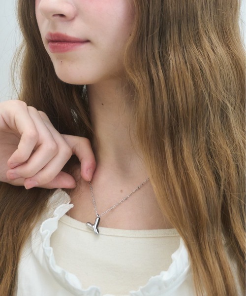 Birthday room（バースデイルーム）の「イニシャルネックレス/initial necklace（ネックレス・レディース・A/S/M/Y/K・FREE）」の18枚目の写真