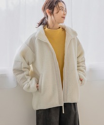 新品未使用　ボアコート　MKT studio コート セール】【フード取り外し可/ロング丈】ボアライナー付きコート