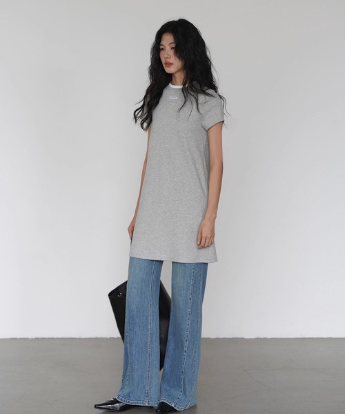 EIGHTHMONTH(エイスマンス)の「セミフレアジーンズ EM25a039【EIGHTHMONTH】(デニムパンツ・レディース・ブルー・M/S/L)」の5枚目の写真