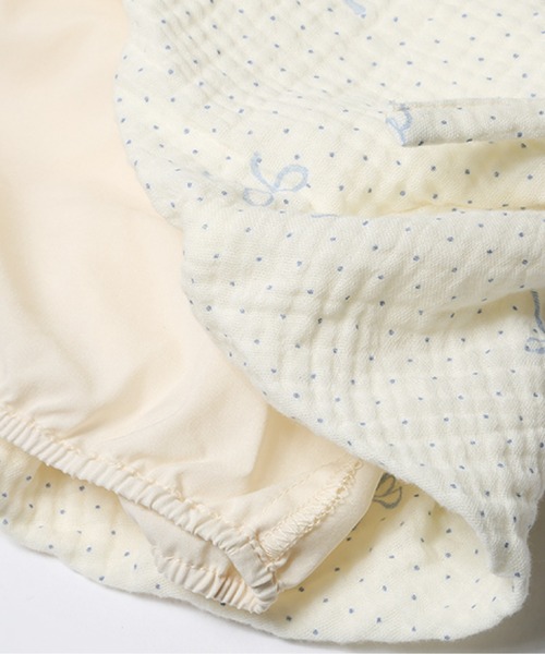 LA POMME petit(ラポミ・プチ)の「Bow-Trimmed Dot Bubble Skirt(スカート・レディース・アイボリー・SMALL/MEDIUM)」の7枚目の写真