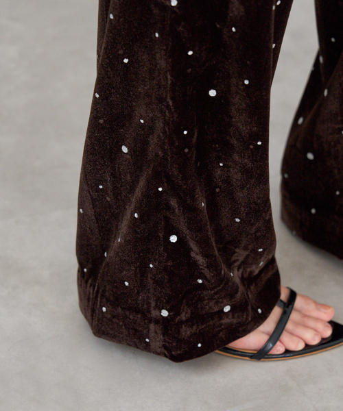 セール】COUTURE D'ADAM/クチュールドアダム Glitter PT ベロア