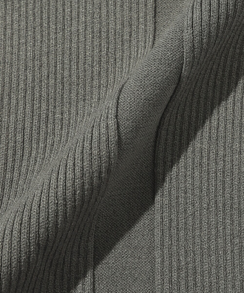 Firsthand（ファーストハンド）の「Firsthand/ファーストハンド 機能性素材 シルク入り ニットポロ ボリュームスリーブ ニット カーディガン / 抗ピル / マシンウォッシャブル（カーディガン/ボレロ・レディース・ブラック/グレー/レッド・ﾌﾘ-）」の22枚目の写真