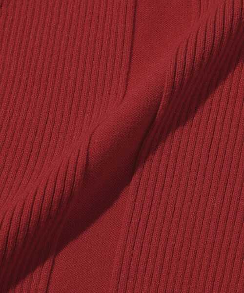 Firsthand（ファーストハンド）の「Firsthand/ファーストハンド 機能性素材 シルク入り ニットポロ ボリュームスリーブ ニット カーディガン / 抗ピル / マシンウォッシャブル（カーディガン/ボレロ・レディース・ブラック/グレー/レッド・ﾌﾘ-）」の20枚目の写真