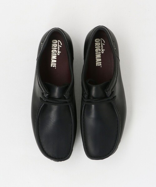 Clarks Originals（クラークスオリジナルズ）の「＜Clarks Originals＞WallabeeGTX/ワラビーゴアテックス レザー（モカシン/デッキシューズ・メンズ・ブラック・9h/8/8h/6h/7/9/7h）」の3枚目の写真