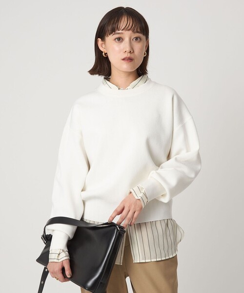 W/AC パフニット プルオーバー ウォッシャブル（ニット/セーター