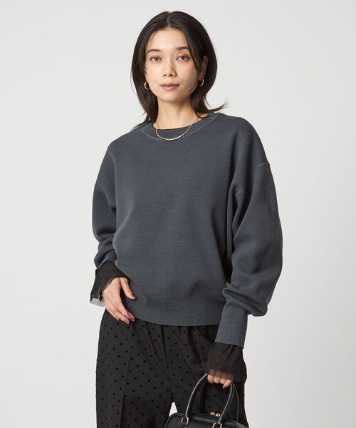 セール】W/AC パフニット プルオーバー ウォッシャブル（ニット