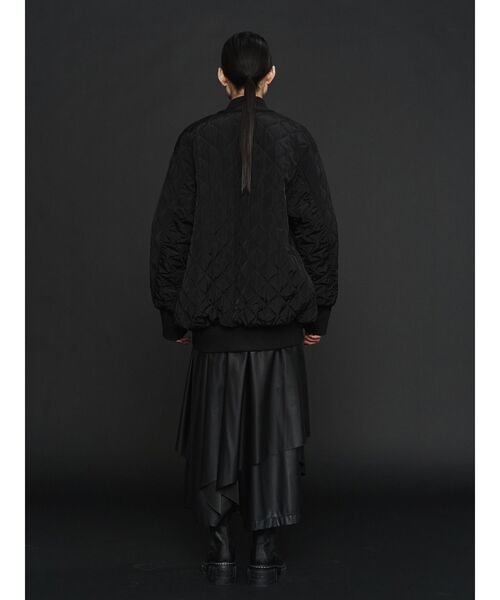 UN3D.（アンスリード）の「QUILTING DOCKING MA-1 / キルティングドッキングMA-1（MA-1・レディース・ブラック/カーキ・36/38）」の18枚目の写真