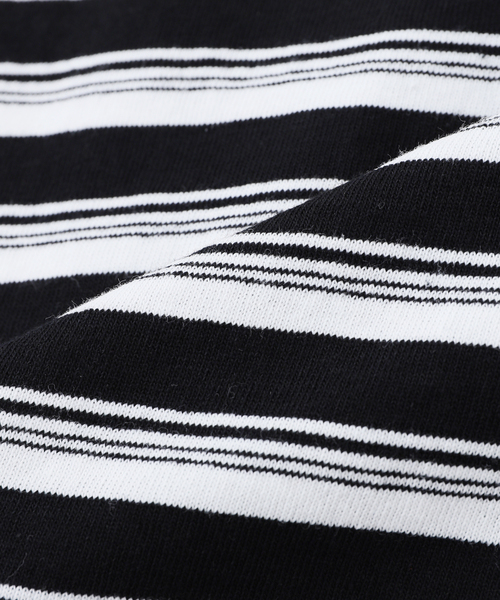 is-ness(イズネス)の「is-ness / イズネス BALLOON STRIPES LONG SLEEVE T-SH(Tシャツ/カットソー・メンズ・ブラック系その他/グリーン系その他/ダークブルー/ライトグレー・LARGE/MEDIUM)」の15枚目の写真