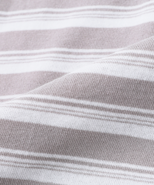is-ness(イズネス)の「is-ness / イズネス BALLOON STRIPES LONG SLEEVE T-SH(Tシャツ/カットソー・メンズ・ブラック系その他/グリーン系その他/ダークブルー/ライトグレー・LARGE/MEDIUM)」の16枚目の写真