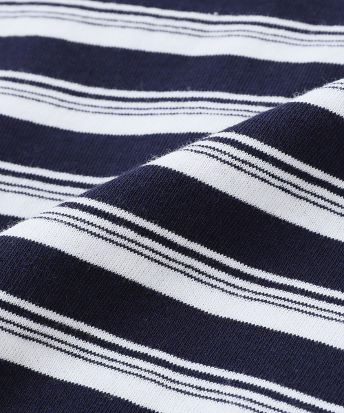 is-ness(イズネス)の「is-ness / イズネス BALLOON STRIPES LONG SLEEVE T-SH(Tシャツ/カットソー・メンズ・ブラック系その他/グリーン系その他/ダークブルー/ライトグレー・LARGE/MEDIUM)」の18枚目の写真