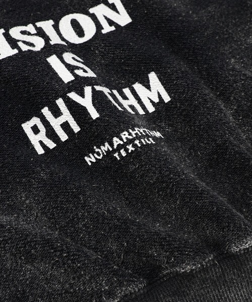 NOMA t.d.（ノーマティーディー）の「Hand Dye Danny Square Twist Sweat/Hand Dye Danny Slogan Twist Sweat（スウェット・メンズ・ブラック系その他/ブラック系その他2・3）」の8枚目の写真