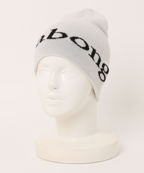 BILLABONG(ビラボン)の「【BILLABONG/ビラボン】24AW SINGLE LOGO BEANIE/ロゴニットキャップ・ビーニー(ニットキャップ/ビーニー・レディース・ブラック/ホワイト・FREE)」の3枚目の写真