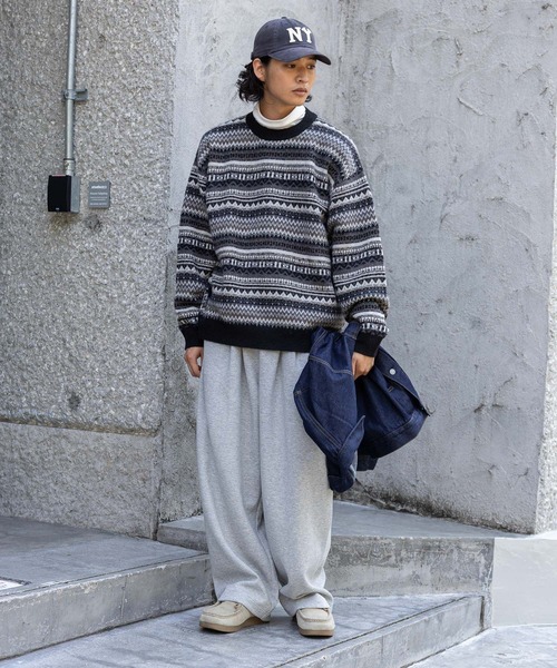 RAGEBLUE（レイジブルー）の「スウェットイージーコクーンパンツ（スウェットパンツ・メンズ・ブラウン/グレー/ブラック・MEDIUM/LARGE）」の12枚目の写真