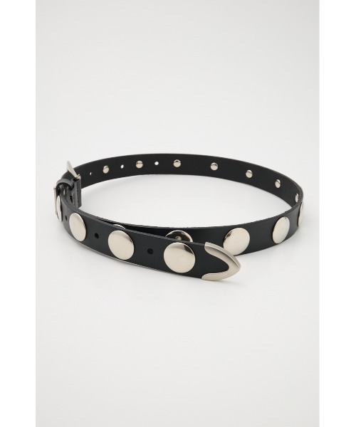 MOUSSY(マウジー)の「STUDS LEATHER ベルト(ベルト・レディース・ブラック/ブラウン・FREE)」の11枚目の写真