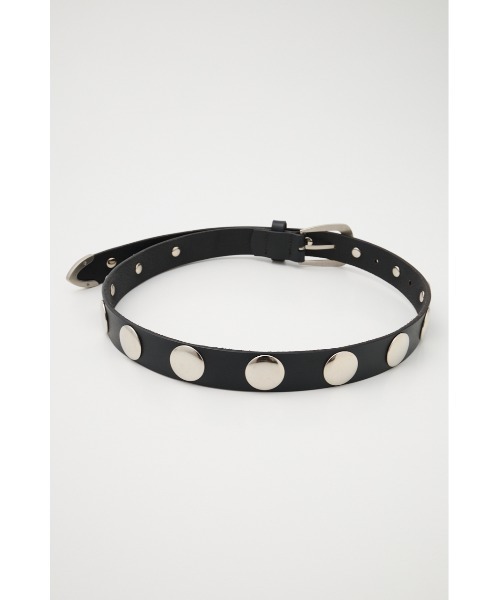 MOUSSY(マウジー)の「STUDS LEATHER ベルト(ベルト・レディース・ブラック/ブラウン・FREE)」の12枚目の写真