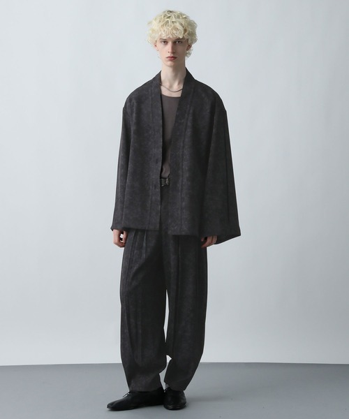 HARE(ハレ)の「【SET UP対応】YOSEバレルパンツ(HARE)(その他パンツ・メンズ・ブラック/グレー系その他/レッド・SMALL/MEDIUM)」の6枚目の写真