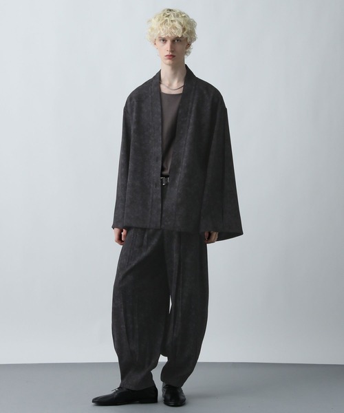 HARE(ハレ)の「【SET UP対応】YOSEバレルパンツ(HARE)(その他パンツ・メンズ・ブラック/グレー系その他/レッド・SMALL/MEDIUM)」の7枚目の写真