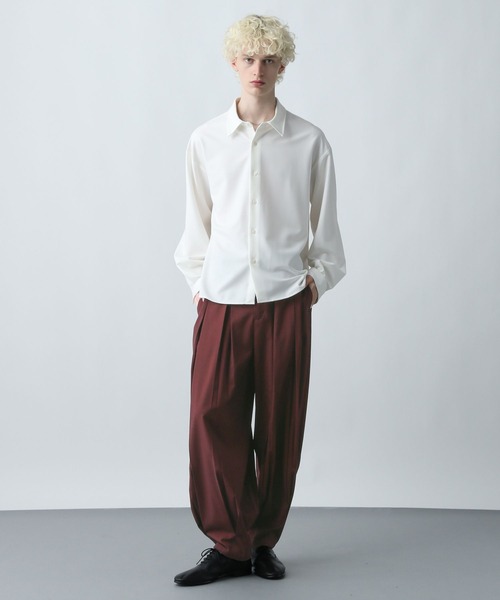 HARE(ハレ)の「【SET UP対応】YOSEバレルパンツ(HARE)(その他パンツ・メンズ・ブラック/グレー系その他/レッド・SMALL/MEDIUM)」の11枚目の写真