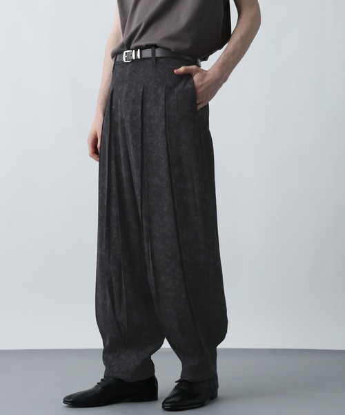 HARE(ハレ)の「【SET UP対応】YOSEバレルパンツ(HARE)(その他パンツ・メンズ・ブラック/グレー系その他/レッド・SMALL/MEDIUM)」の14枚目の写真