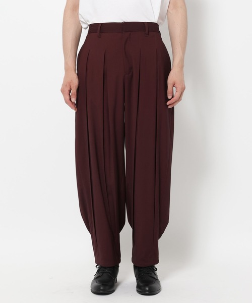 HARE(ハレ)の「【SET UP対応】YOSEバレルパンツ(HARE)(その他パンツ・メンズ・ブラック/グレー系その他/レッド・SMALL/MEDIUM)」の16枚目の写真