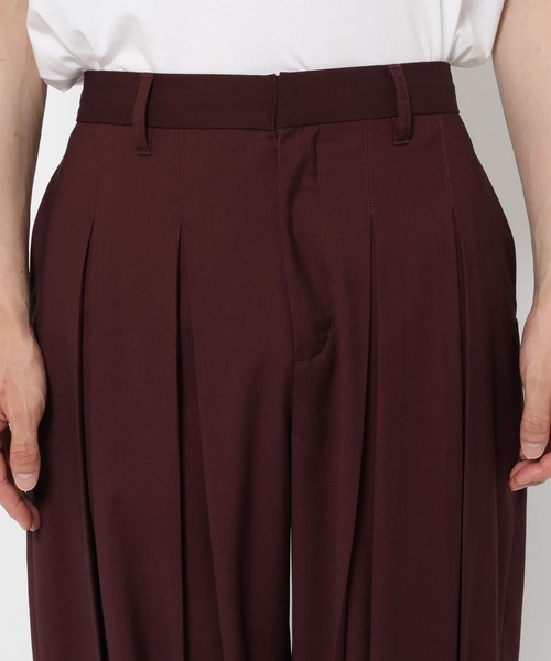 HARE(ハレ)の「【SET UP対応】YOSEバレルパンツ(HARE)(その他パンツ・メンズ・ブラック/グレー系その他/レッド・SMALL/MEDIUM)」の19枚目の写真