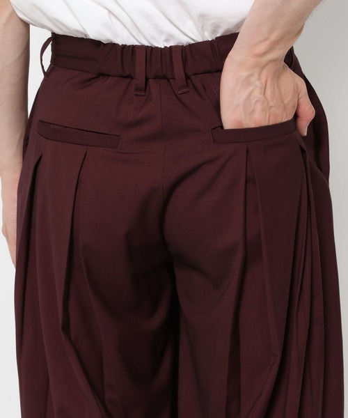 HARE(ハレ)の「【SET UP対応】YOSEバレルパンツ(HARE)(その他パンツ・メンズ・ブラック/グレー系その他/レッド・SMALL/MEDIUM)」の22枚目の写真