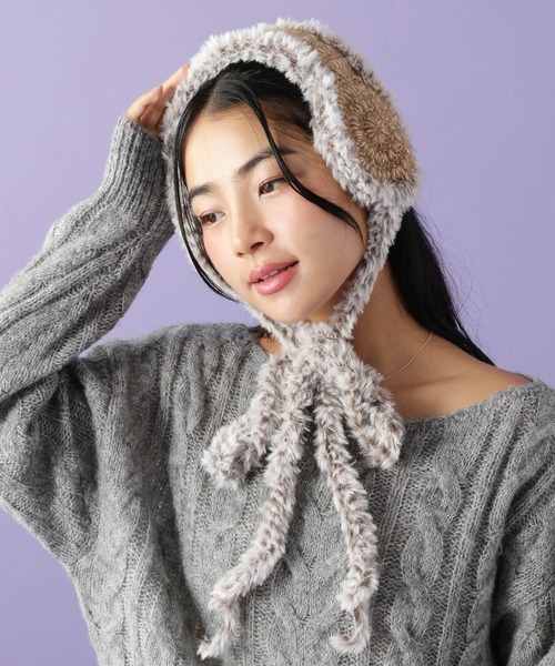 ふわふちイヤーマフ[tiny tiny(ティニーティニー)]（イヤーマフ