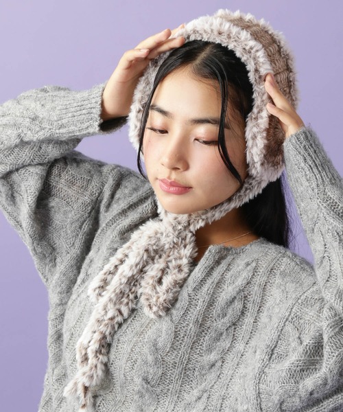 ふわふちイヤーマフ[tiny tiny(ティニーティニー)]（イヤーマフ