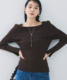 【新品未開封】LEVDANCE/レヴダンス オフショルダーニット　【ブラック 】 新品未開封】LEVDANCE/レヴダンス オフショルダーニット