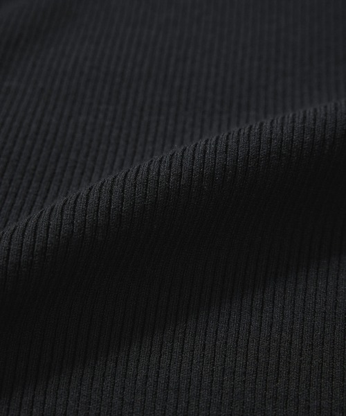 VIS（ビス）の「オフショルダーモチモチリブニット（ニット/セーター・レディース・ブラック/ダークブラウン/グレー/オフホワイト/グリーン系その他・FREE）」の15枚目の写真