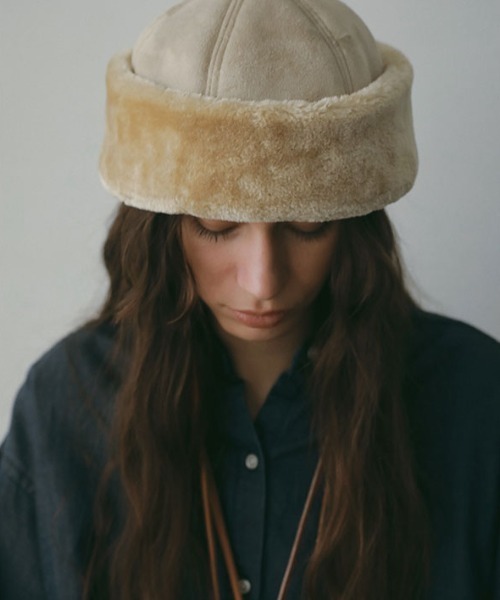 CA4LA×ETRETOKYO ECO FUR MOUTON TOQUE HAT CA4LA×ETRE TOKYO ECO FUR MOUTON TOQUE HAT