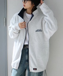 Dickies | 【GENUINE DICKIES/ジェニュインディッキーズ】フリース ドロスト スタンドネック ジップアップブルゾン(ブルゾン)