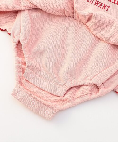 BREEZE（ブリーズ）の「【リンク】Girl'ｓカレッジボディオール（ロンパース・キッズ・アイボリー/ピンク・70/80）」の6枚目の写真