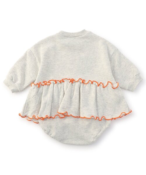 BREEZE（ブリーズ）の「【リンク】Girl'ｓカレッジボディオール（ロンパース・キッズ・アイボリー/ピンク・70/80）」の7枚目の写真