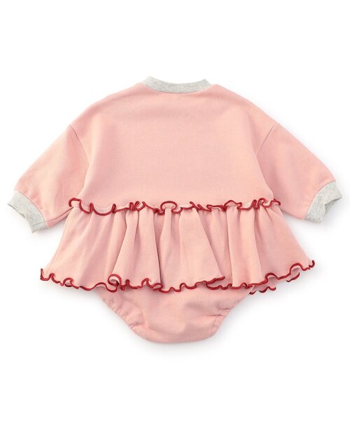 BREEZE（ブリーズ）の「【リンク】Girl'ｓカレッジボディオール（ロンパース・キッズ・アイボリー/ピンク・70/80）」の8枚目の写真