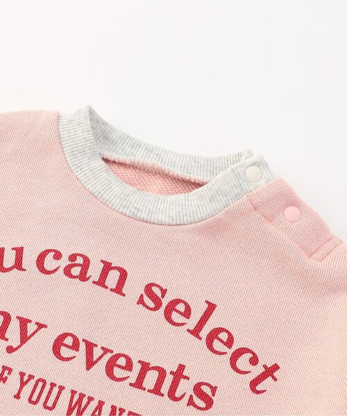 BREEZE（ブリーズ）の「【リンク】Girl'ｓカレッジボディオール（ロンパース・キッズ・アイボリー/ピンク・70/80）」の9枚目の写真