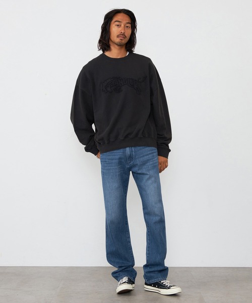 Lee(リー)の「Wrangler/ラングラー ユーズドパッチスウェット(スウェット・レディース・チャコールグレー/グレー・SMALL)」の22枚目の写真