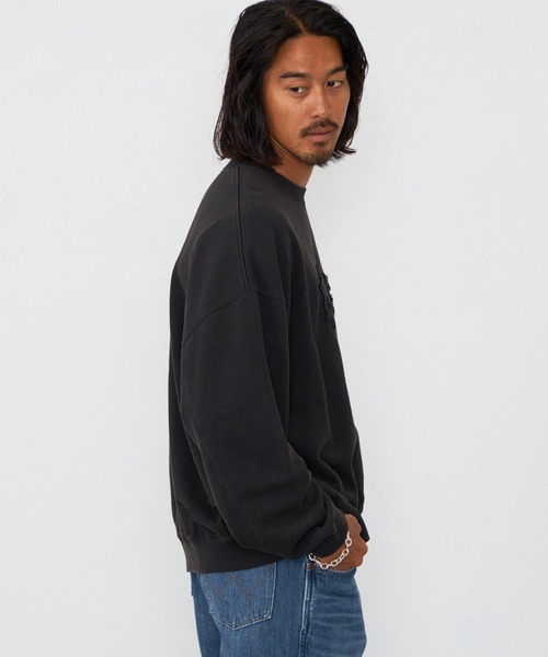 Lee(リー)の「Wrangler/ラングラー ユーズドパッチスウェット(スウェット・レディース・チャコールグレー/グレー・SMALL)」の20枚目の写真