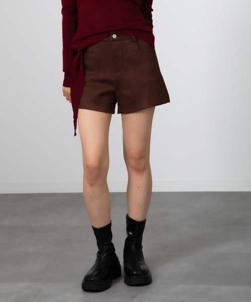 Chiina /スエード風ショートパンツ（その他パンツ）｜Chiina（チーナ