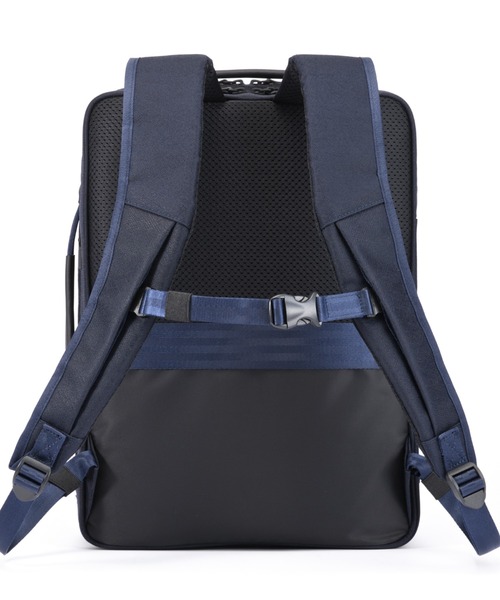 ace.(エース)の「エースジーン ビジネスリュック ガジェタブルSF A4サイズ収納可能 14inchPC収納 14L 2気室 68782(ビジネスバッグ・メンズ・ネイビー/ブラック・FREE)」の10枚目の写真