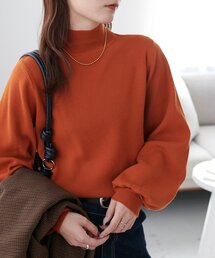 ニット/セーター（オレンジ/橙色系・ヘンリーネック / タートルネック