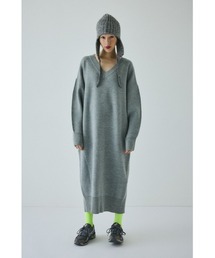 あき７様。 ヘリンドットサイ　HeRIN.CYE バルーンニットワンピース ヘリンドットサイ HeRIN.CYE ［予約］Balloon knit one piece