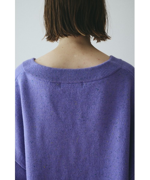 ヘリンドットサイ　ニットワンピース V neck knit one piece Vネックニットワンピース（ワンピース）｜HeRIN