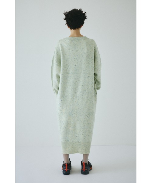 HeRIN.CYE(ヘリンドットサイ)の「V neck knit one piece Vネックニットワンピース(ワンピース・レディース・ブラック/グレー系その他/ホワイト系その他/パープル系その他・FREE)」の22枚目の写真