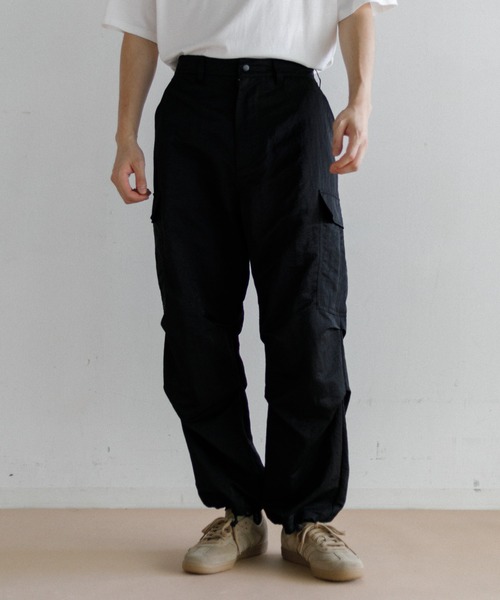 AMERICAN RAG CIE(アメリカンラグシー)の「【MEN】for BAYFLOW 6ポケットカーゴパンツ(カーゴパンツ・メンズ・ネイビー/ブラック・M/L)」の3枚目の写真