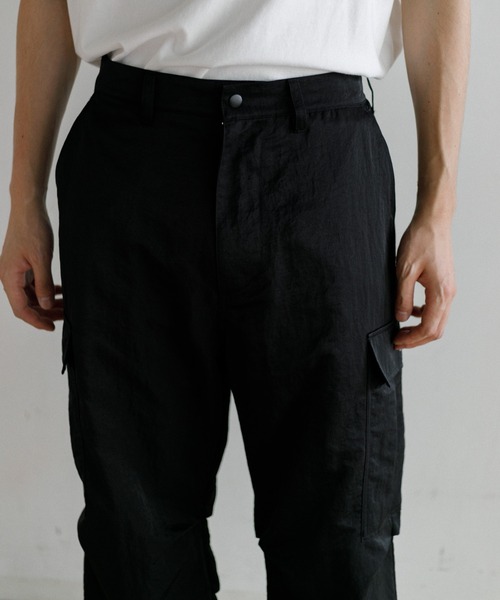 AMERICAN RAG CIE(アメリカンラグシー)の「【MEN】for BAYFLOW 6ポケットカーゴパンツ(カーゴパンツ・メンズ・ネイビー/ブラック・M/L)」の6枚目の写真